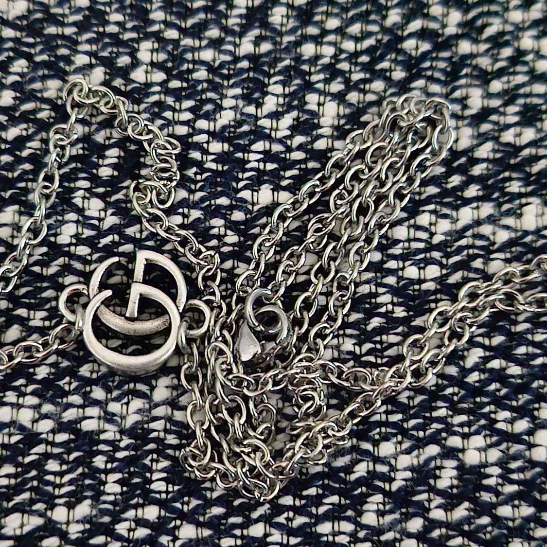 429 구찌 롱 빈티지 목걸이 / 정품 업사이클링 남자목걸이 상품이미지1