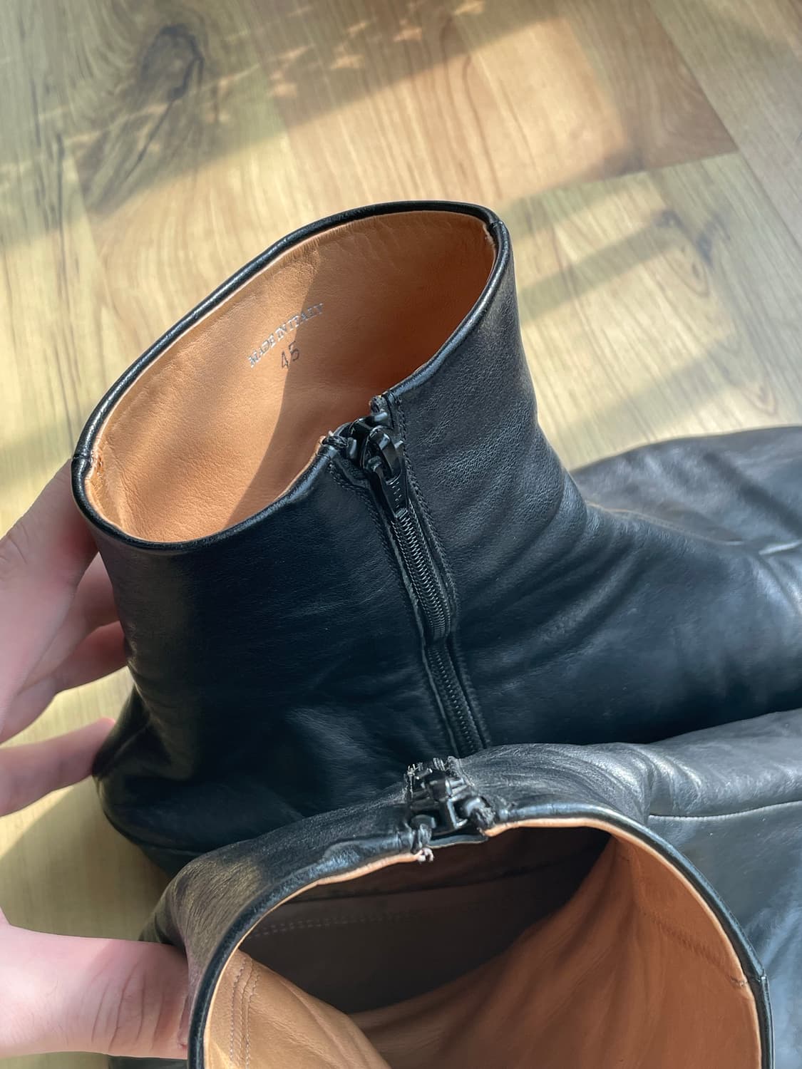 마르지엘라 타비 앵클 부츠 플랫 45 상품이미지5