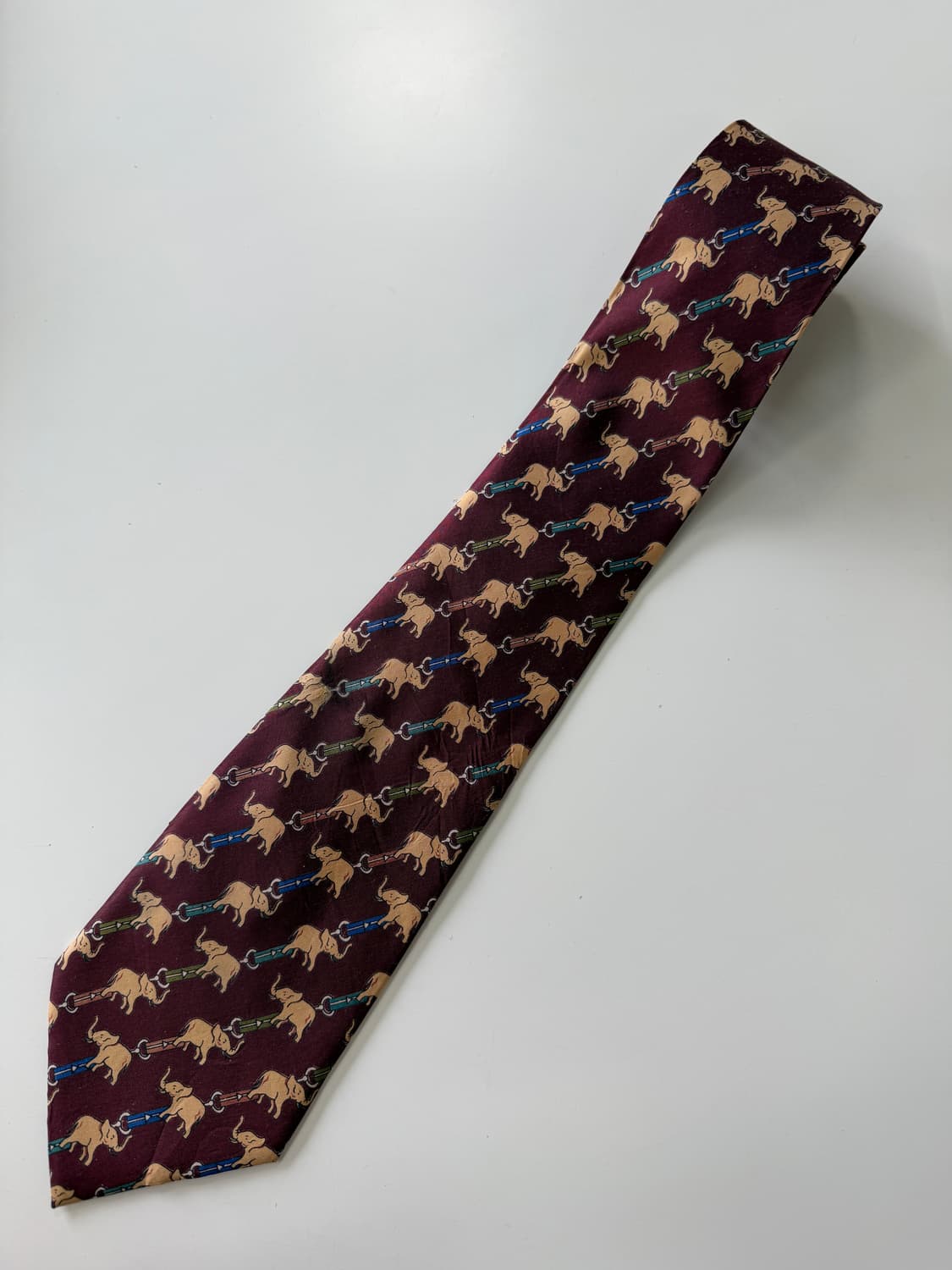 빈티지 실크 넥타이 8.8cm 상품이미지1