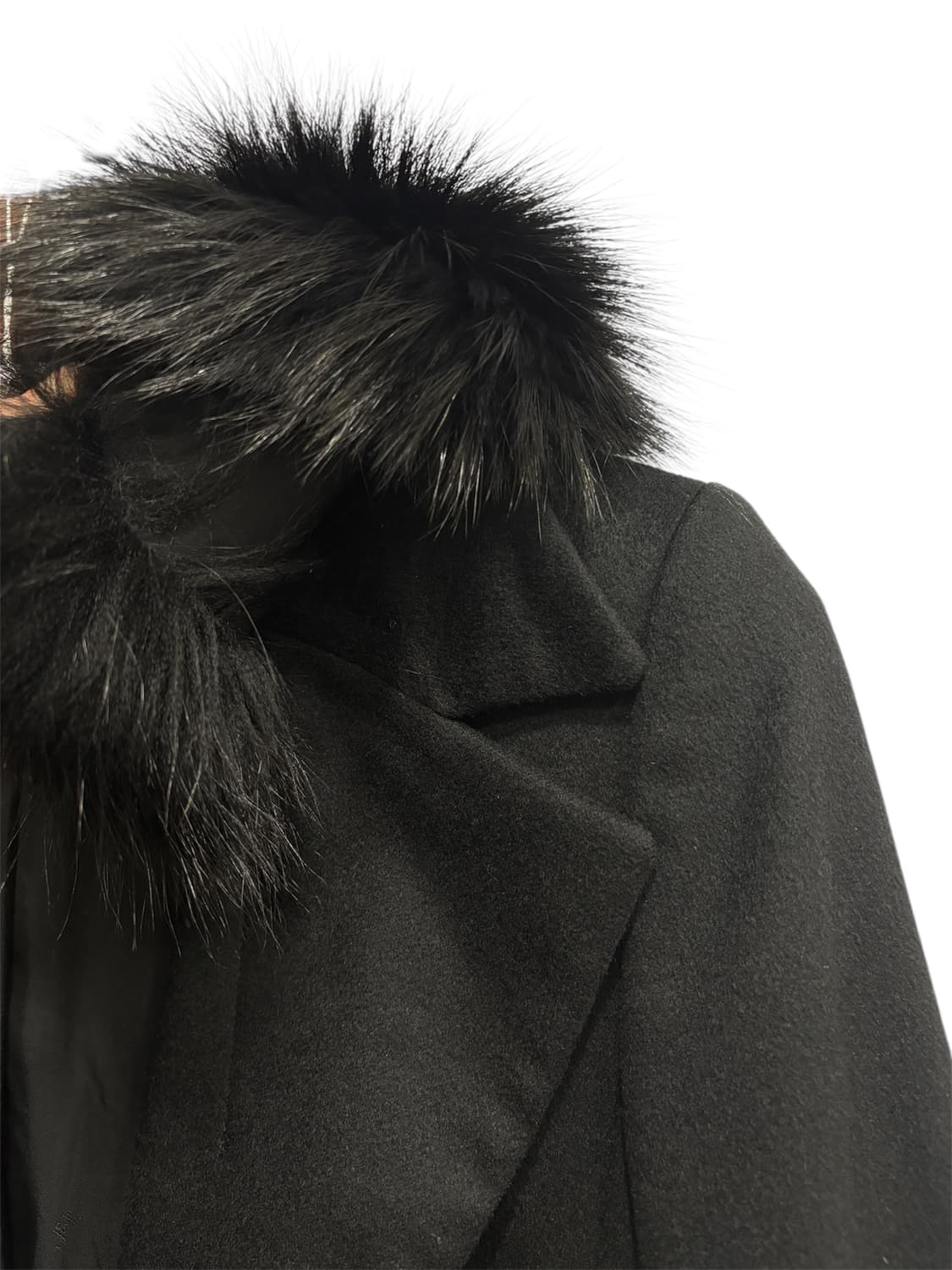 japanese vintage 캐시미어 100% 롱코트 상품이미지3