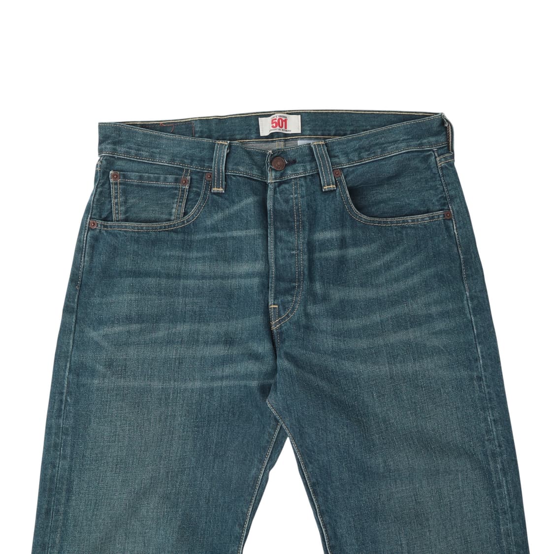 리바이스 501 스트레이트 레그 버튼플라이 데님팬츠 상품이미지2