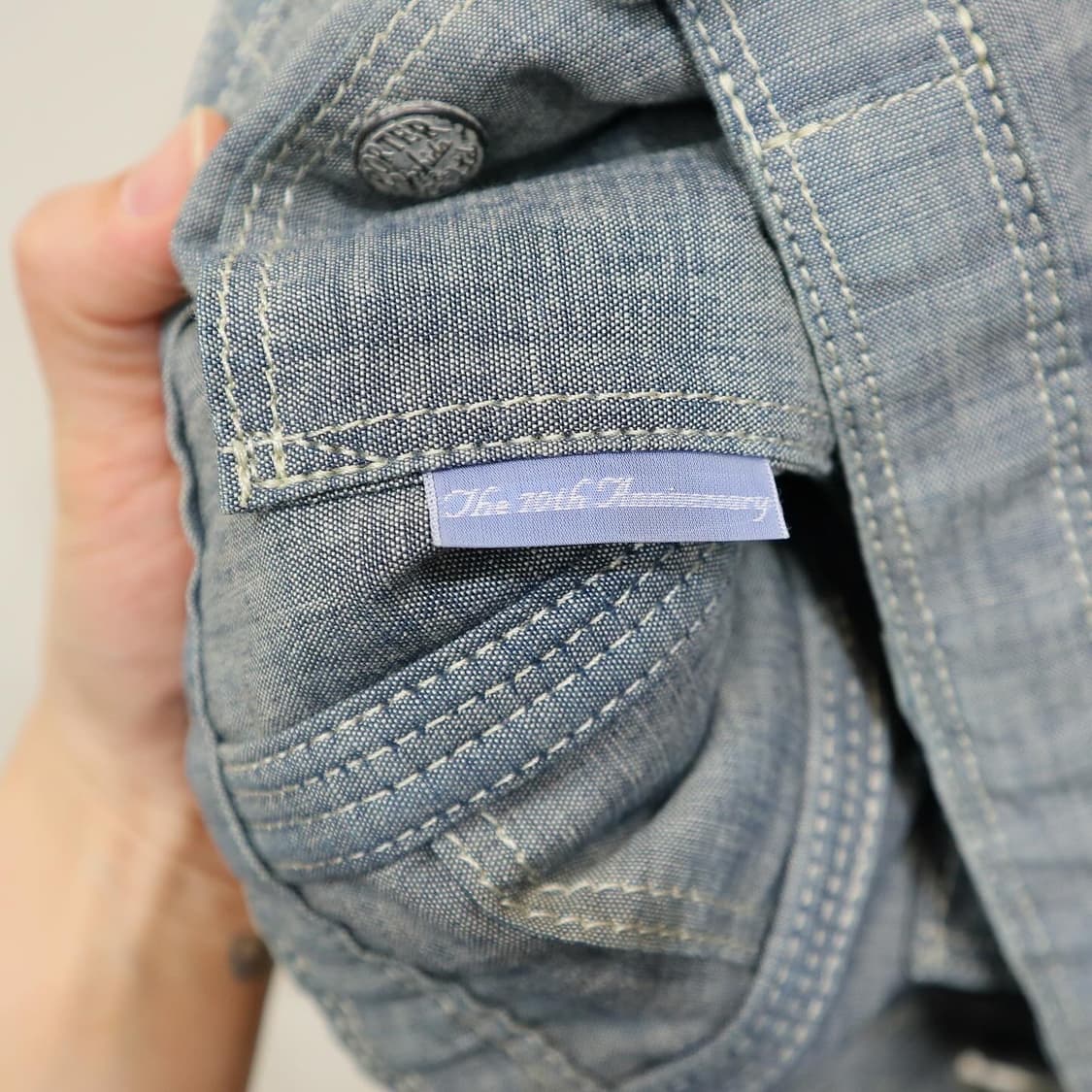 요시다포터 70주년 기념 인디고 토트백 상품이미지6