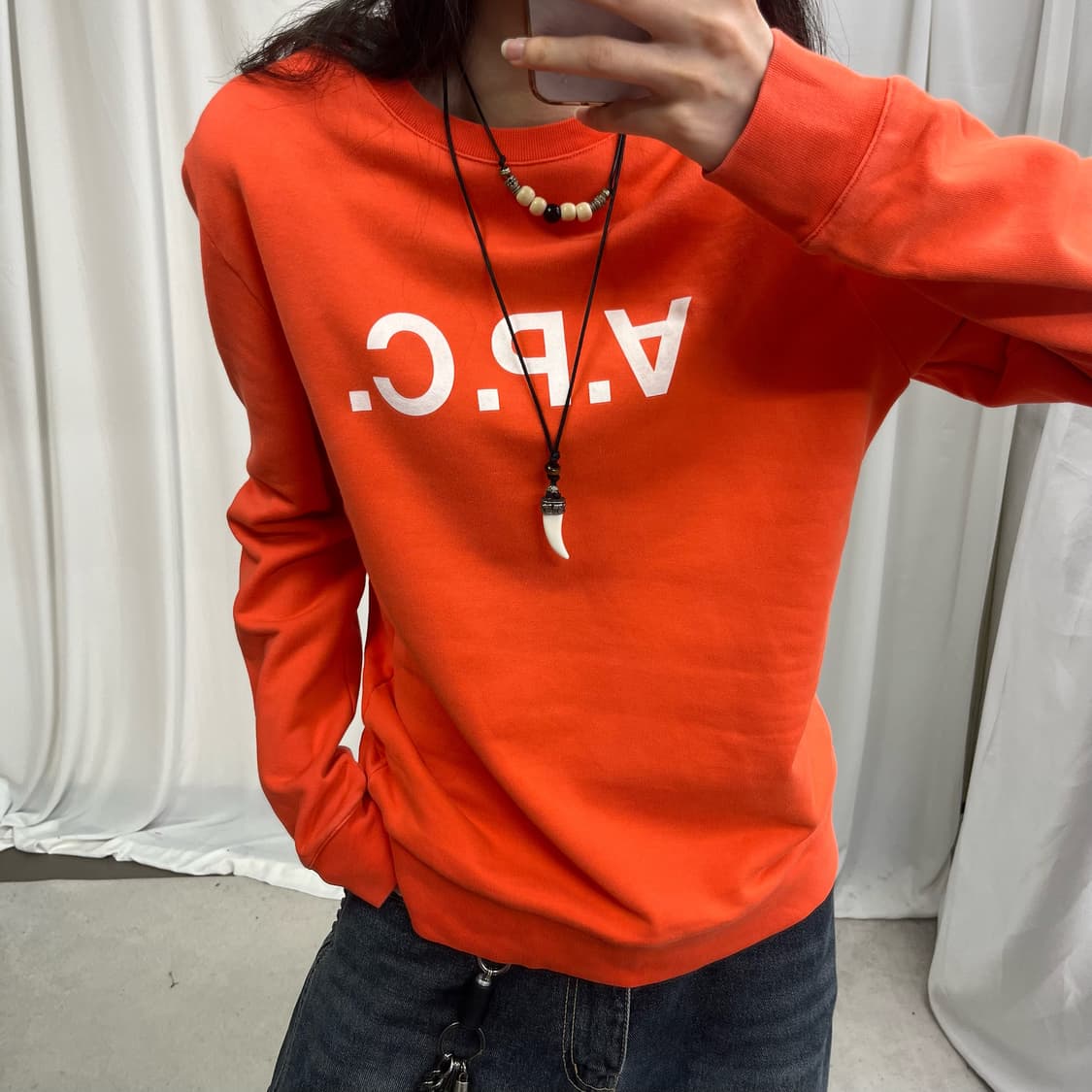 A.P.C orange mtm 상품이미지3