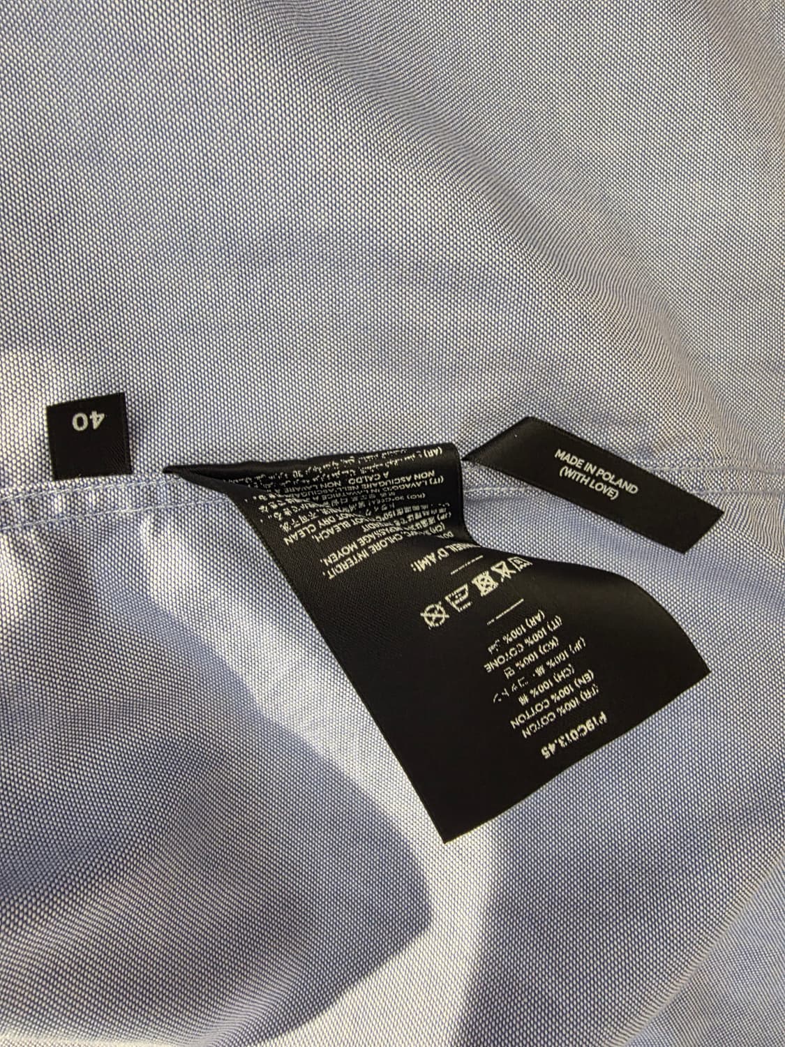 AMI 아미 스몰 하트 로고  옥스퍼드 셔츠 상품이미지6