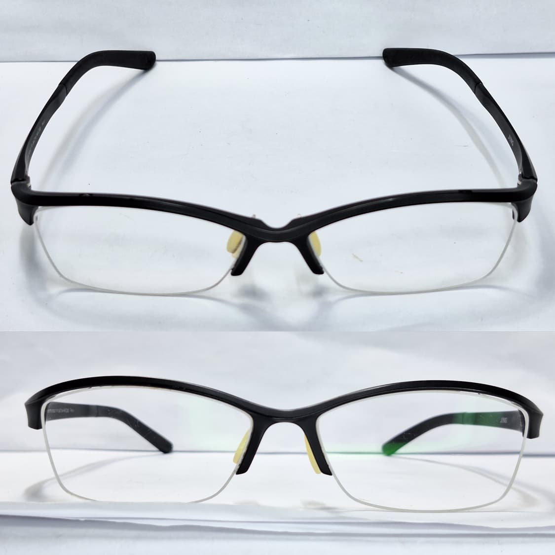 JINS 진스 MUN-195-193AD 에어프레임 슬림 엣지 반무테 안경 상품이미지8