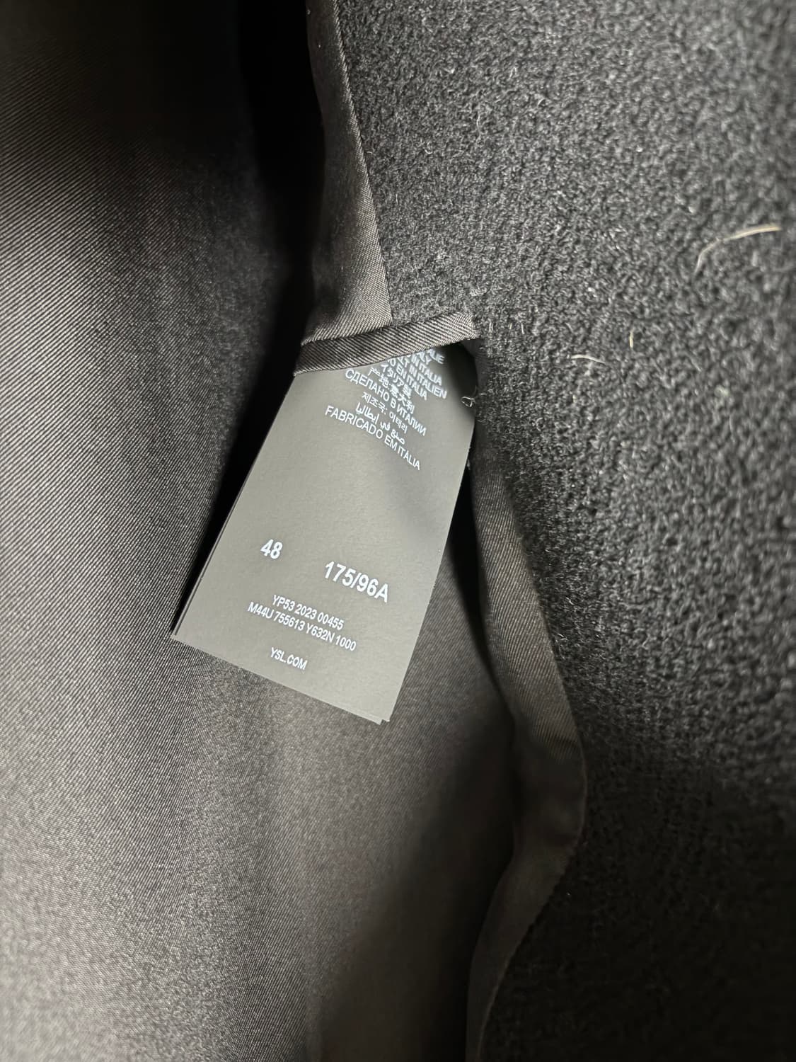 saint laurent 생로랑 23fw 더블코트 상품이미지4