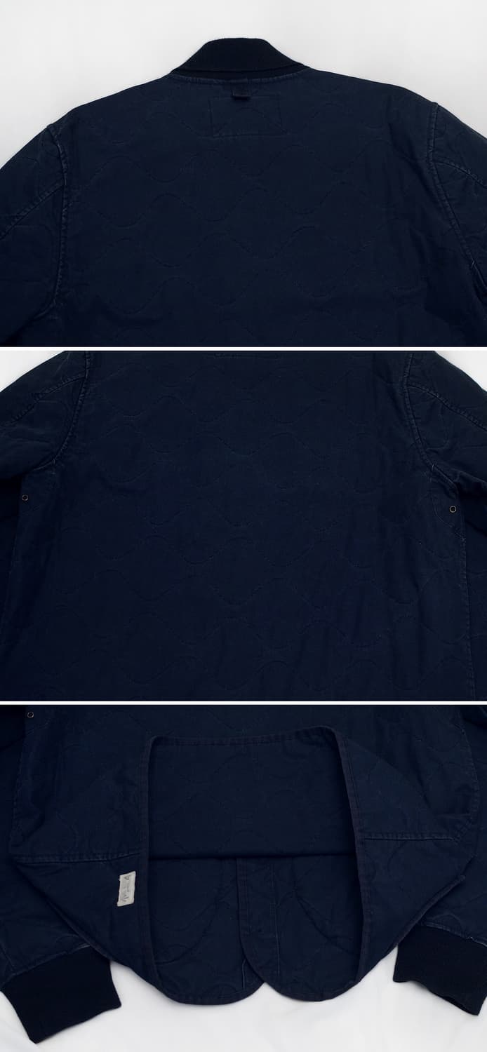 랄프로렌 럭비라인 버튼 퀼팅 코튼 블루종 자켓 (M / 100+) 상품이미지5