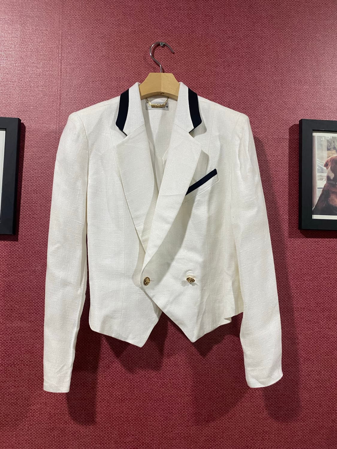 MERA 아이보리 트위드 자켓 상품이미지1