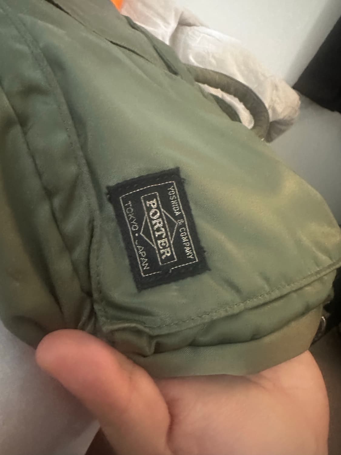 포터 탱커2way 브리프케이스 올리브 상품이미지7