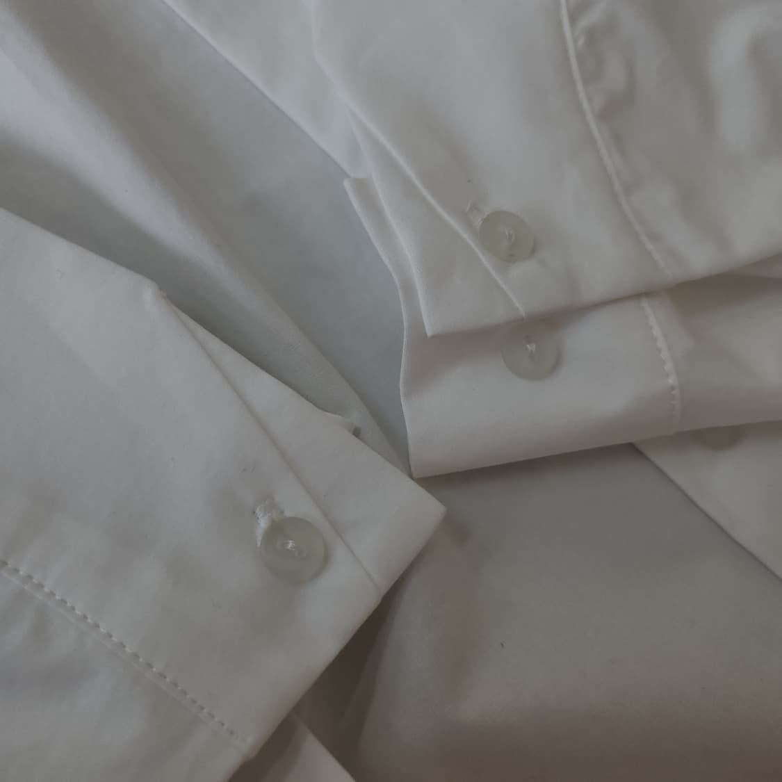 혜인서 화이트 핀 슬림셔츠 상품이미지8