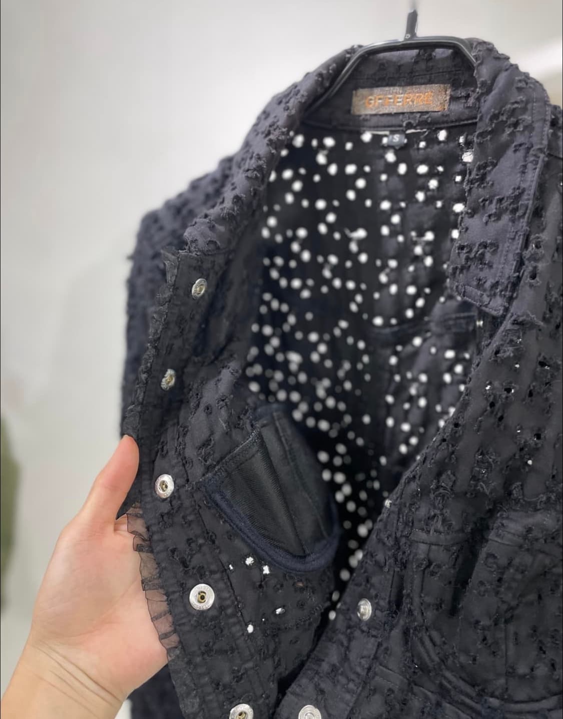 지안프랑코 페레 디스트로이드 트러커 자켓 상품이미지5