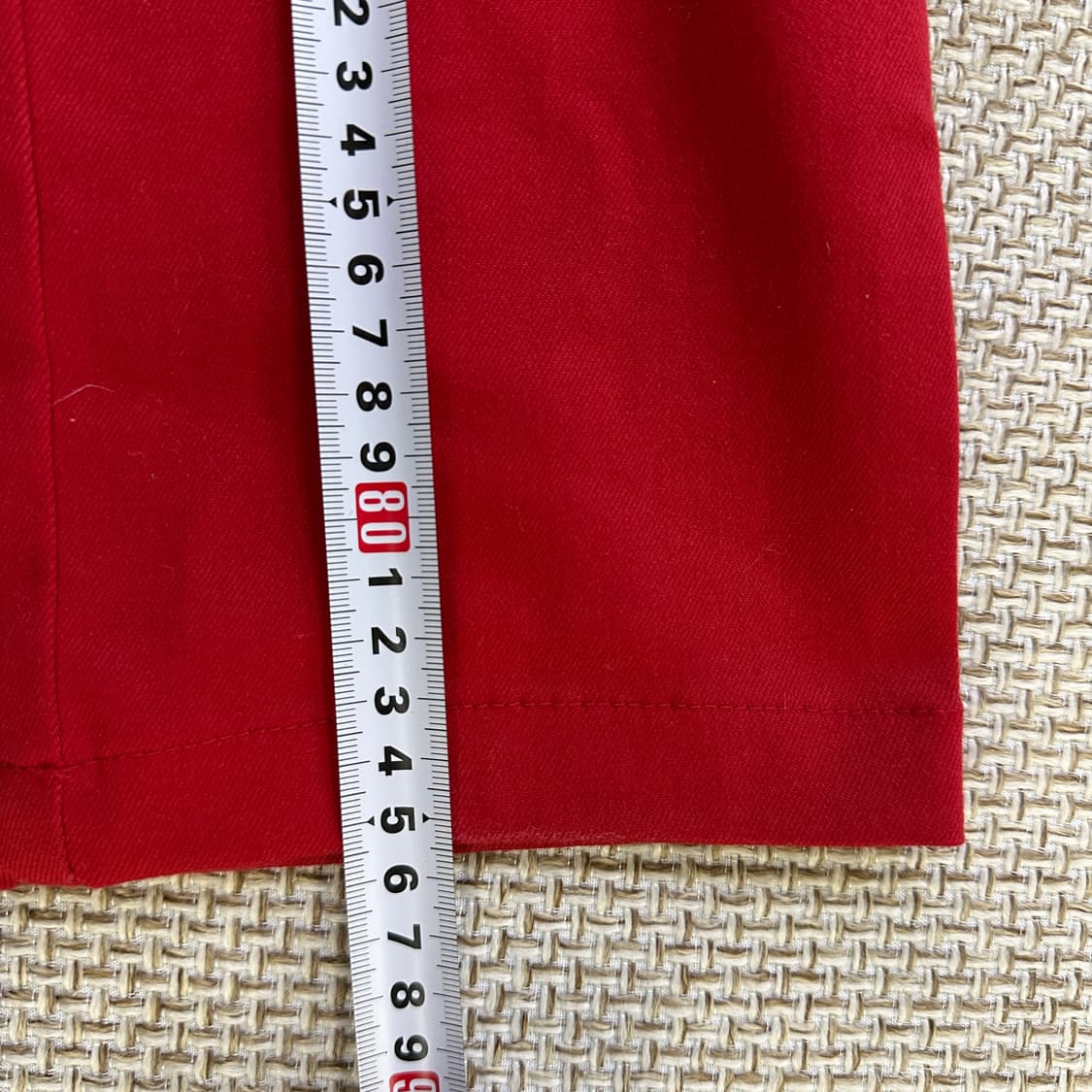 20 파리게이츠 레드컬러 골프 팬츠 331D 상품이미지8