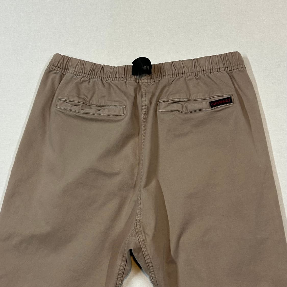 L) 그라미치 카키 브라운 면바지 조거 팬츠 상품이미지5