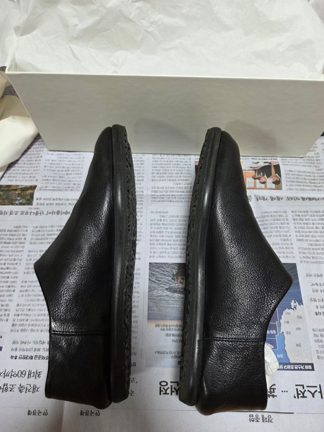 마르지엘라 타비 슬립온 블랙 상품이미지5