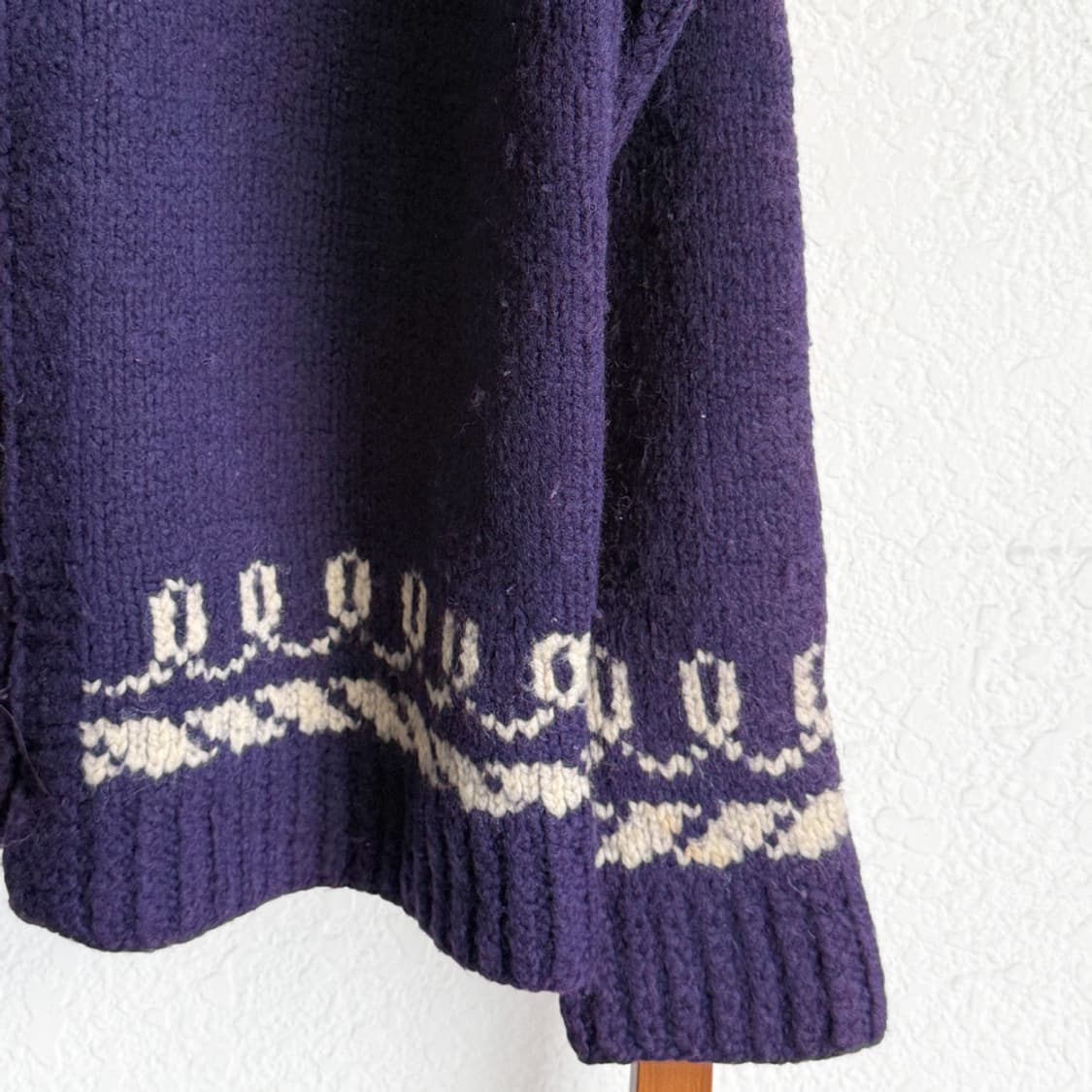 네이비 노르딕 코위찬 니트 가디건 상품이미지3