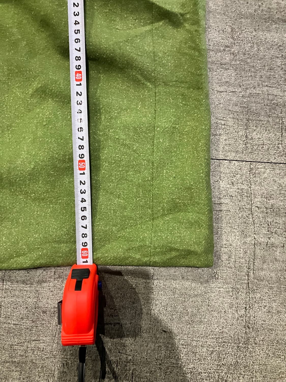 일본빈티지 하구미모리걸 할메카지 울 미디스커트 그린 상품이미지3