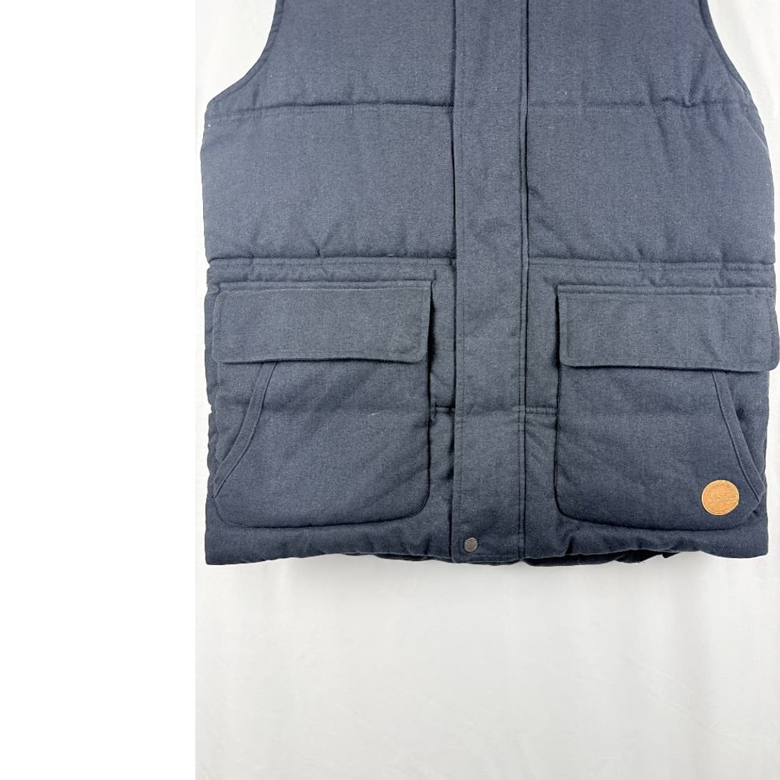 (100) 마인드브릿지 울 조끼솜 패딩 다크네이비 상품이미지4