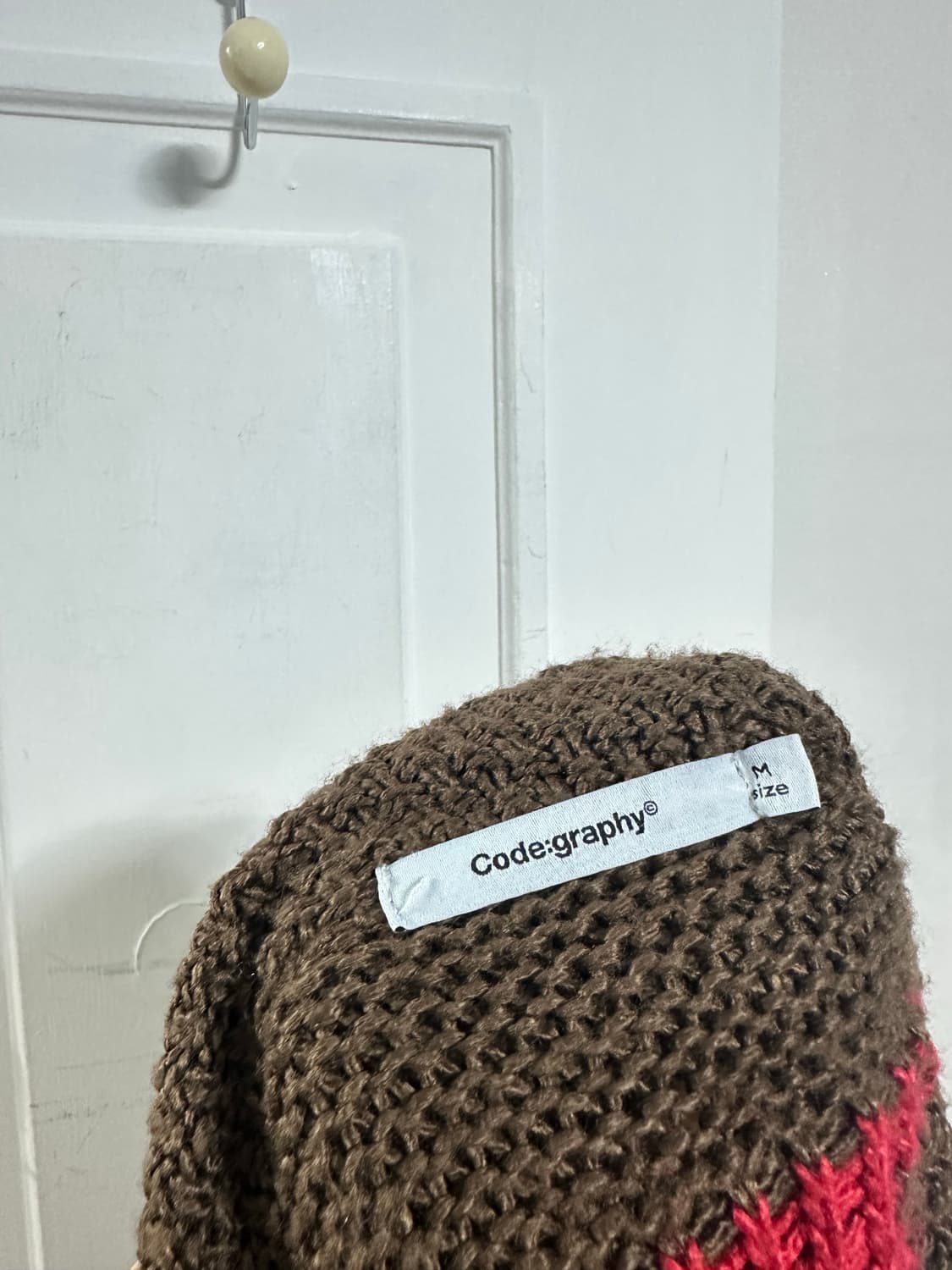 코드그라피 코위찬 니트 집업 상품이미지3