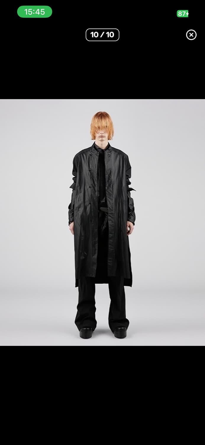 Julius 23ss 스탠드카라 롱셔츠 율리우스 고딕웨어  상품이미지1