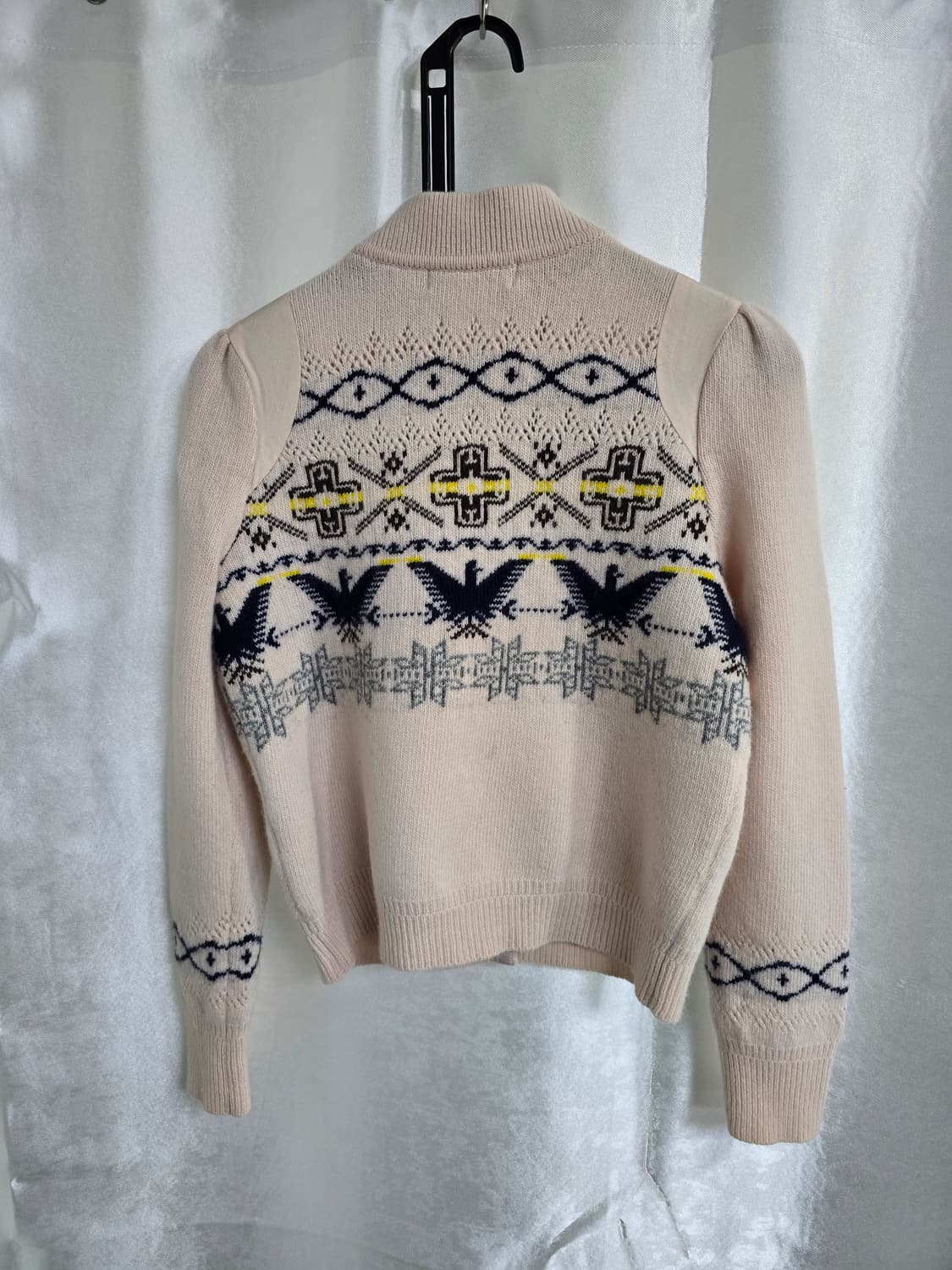 SJSJ 핑크색 패턴 니트 가디건 (1797) 상품이미지2