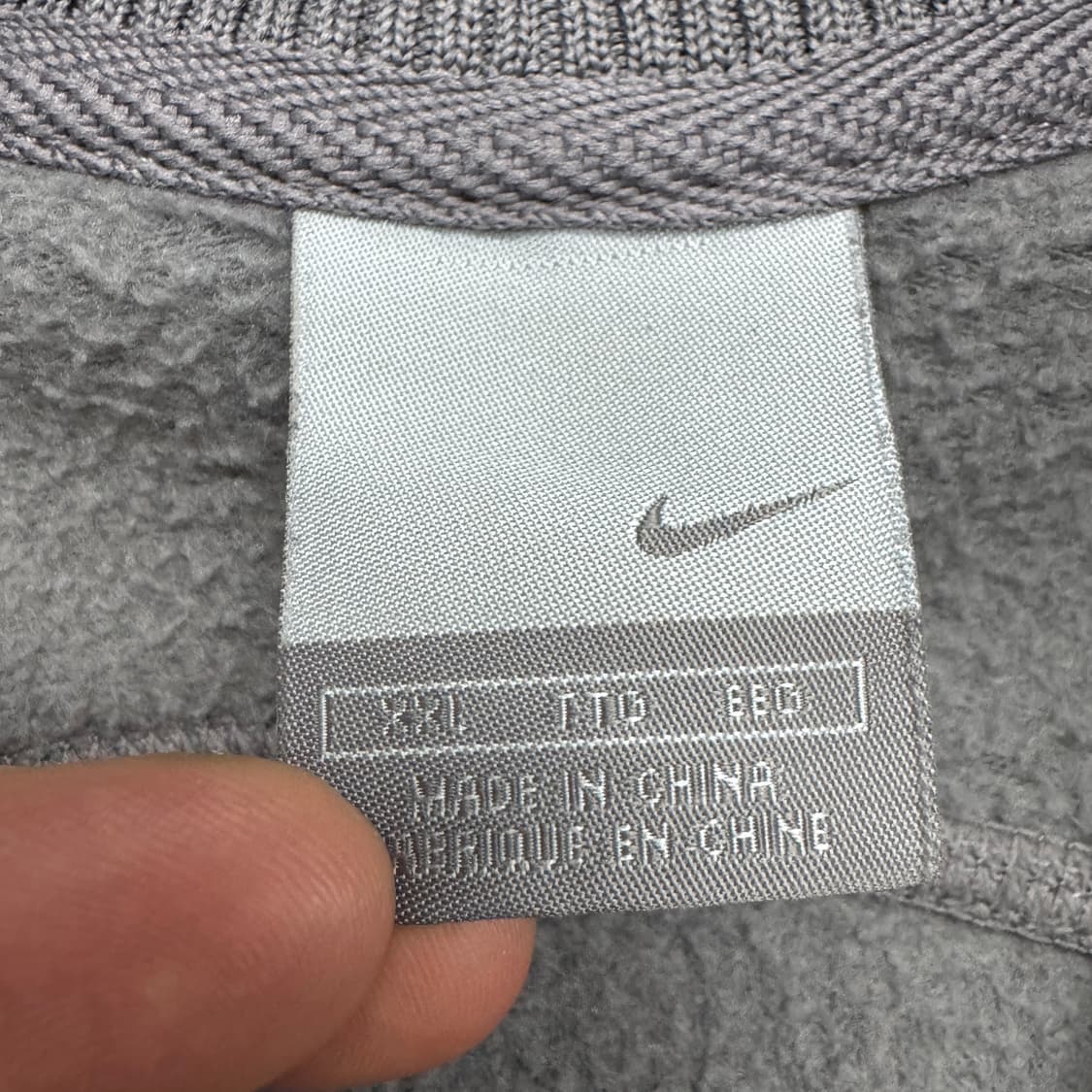 나이키 00s 스우시 플리스 올드스쿨 아노락 자켓 상품이미지5