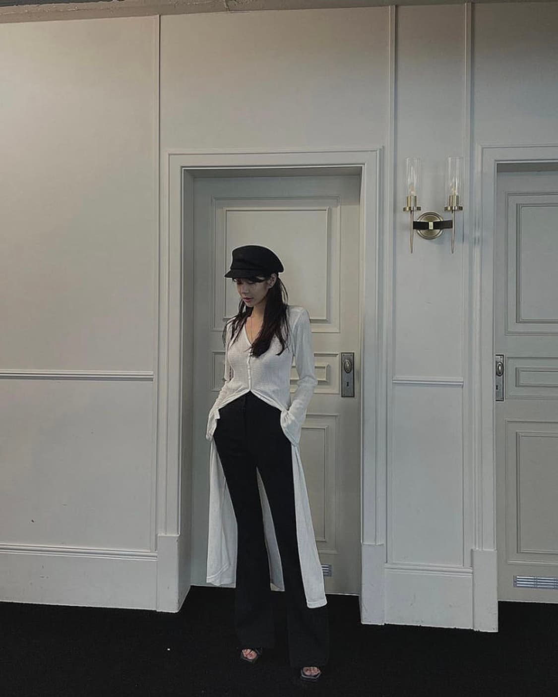 미엔느 맥시 롱 가디건 상품이미지3