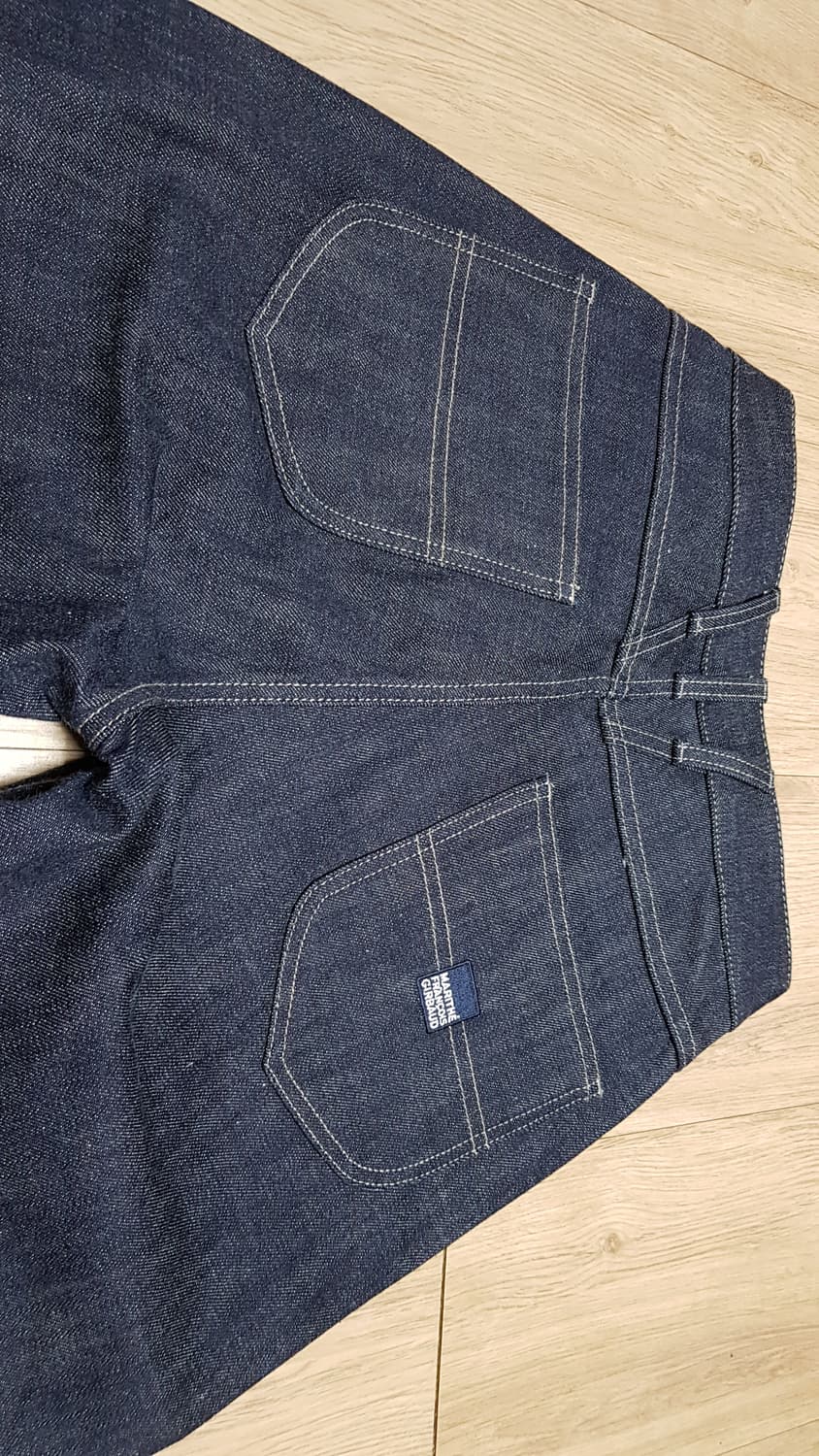 마리떼프랑소와저버 셀비지 생지 다크블루 데님 팬츠 상품이미지9