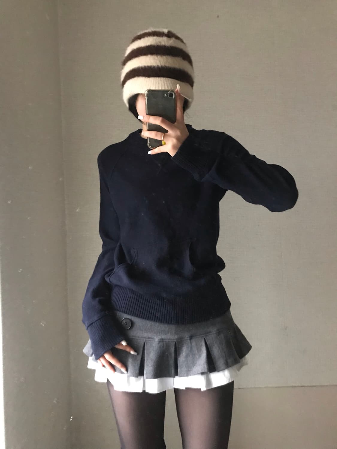 폴로 진스 네이비 니트 상품이미지5