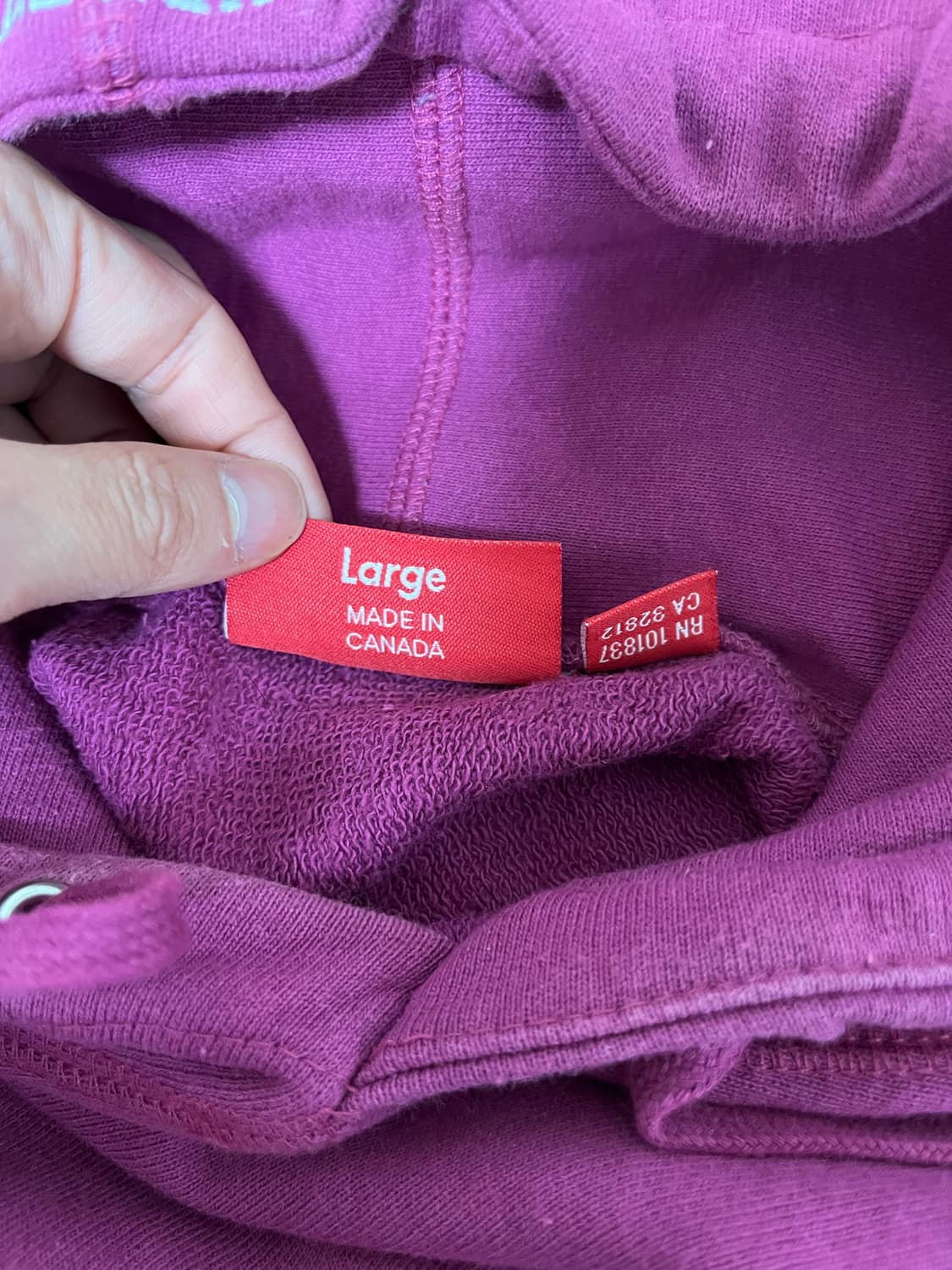 [판매] thrasher X Supreme 후디 L사이즈 상품이미지5