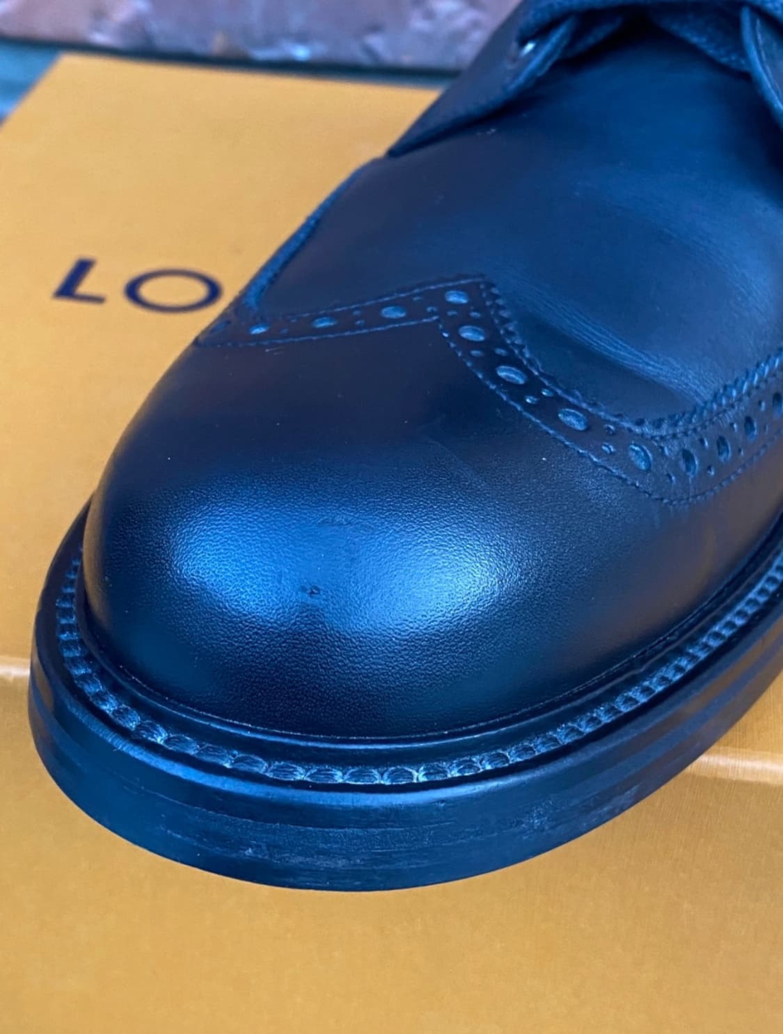  🇮🇹 BOSS 휴고보스 남성 윙팁 부츠 265-270 상품이미지10