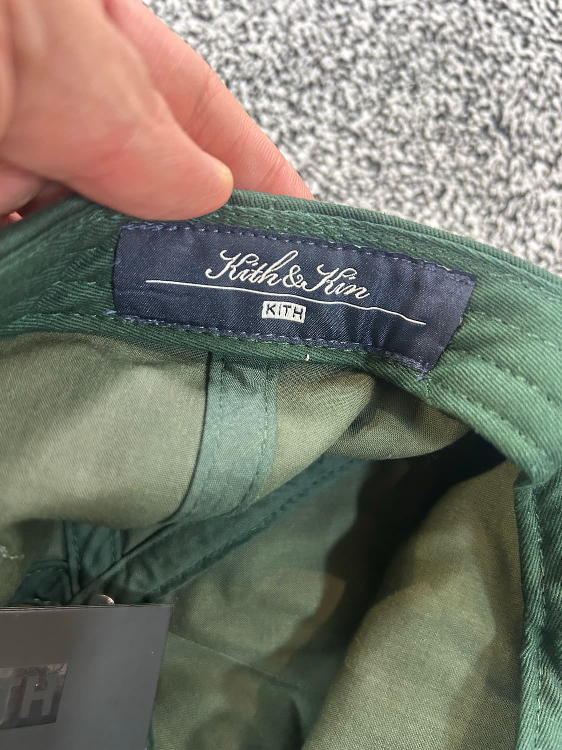 키스KITH 그린볼캡 상품이미지7