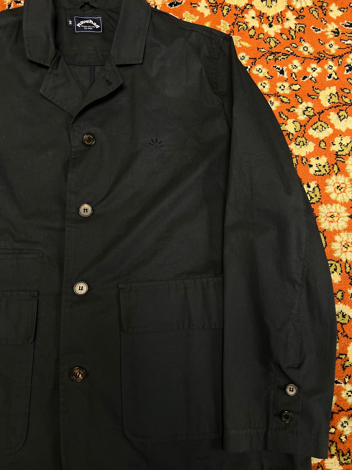 [2] havehad 헤브헤드 시티 워커 클럽 자켓 네이비 상품이미지3