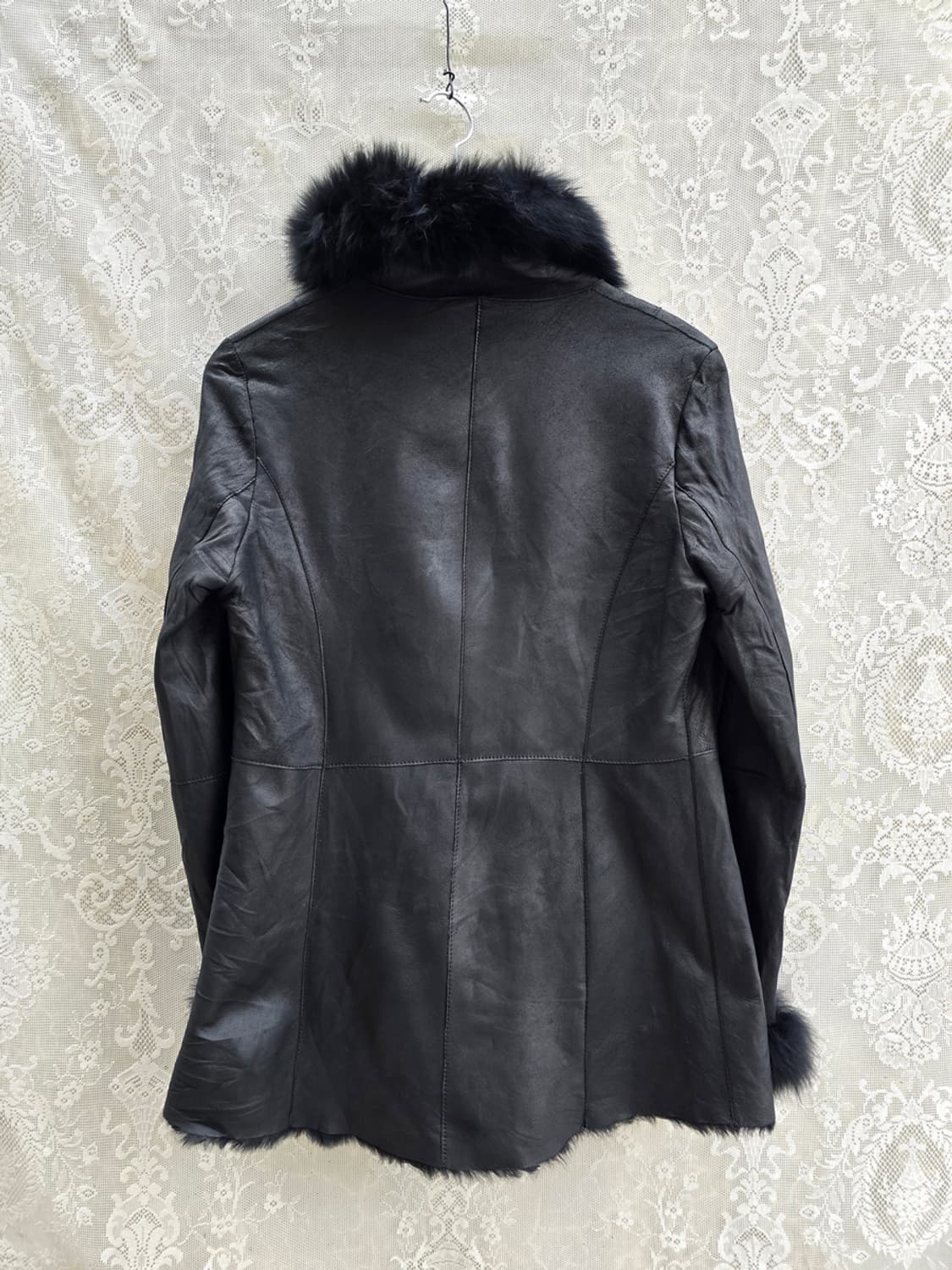 천연 양가죽 무스탕 & 폭스퍼 자켓 상품이미지6