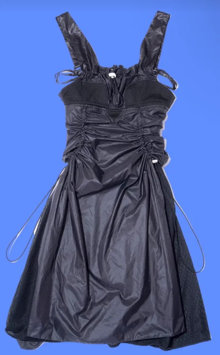 shii said 블랙 나일론 버클 드레스 M사이즈 블랙 상품이미지1