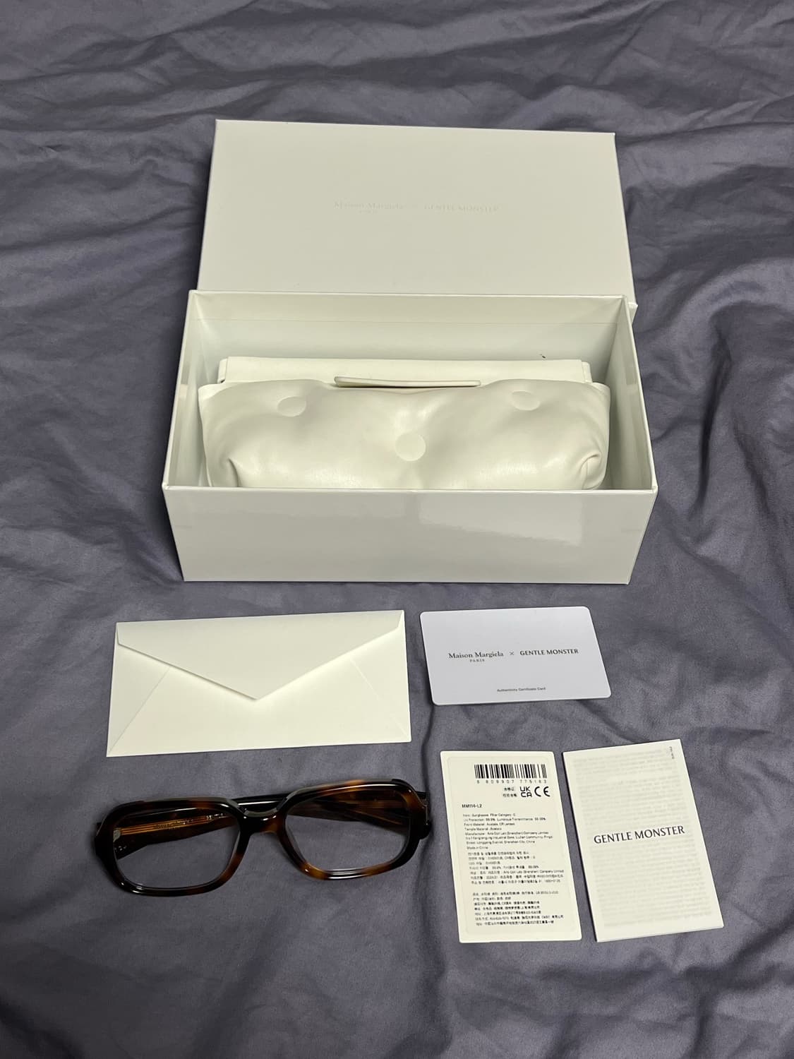 젠틀몬스터 x 마르지엘라 MM114 톨토이즈쉘 상품이미지2