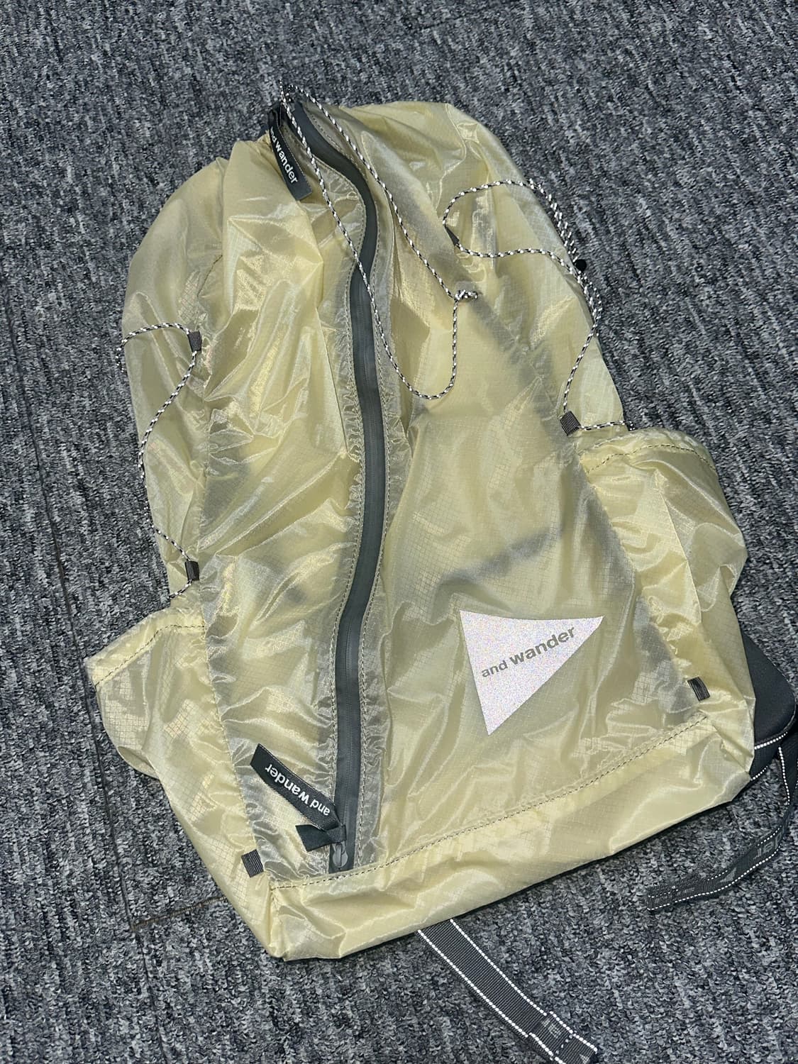 앤드원더 실데이팩 가방 백팩 오프 화이트 상품이미지1