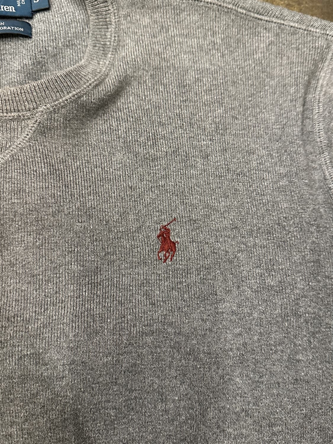 폴로 랄프로렌 코튼 니트 S 상품이미지3