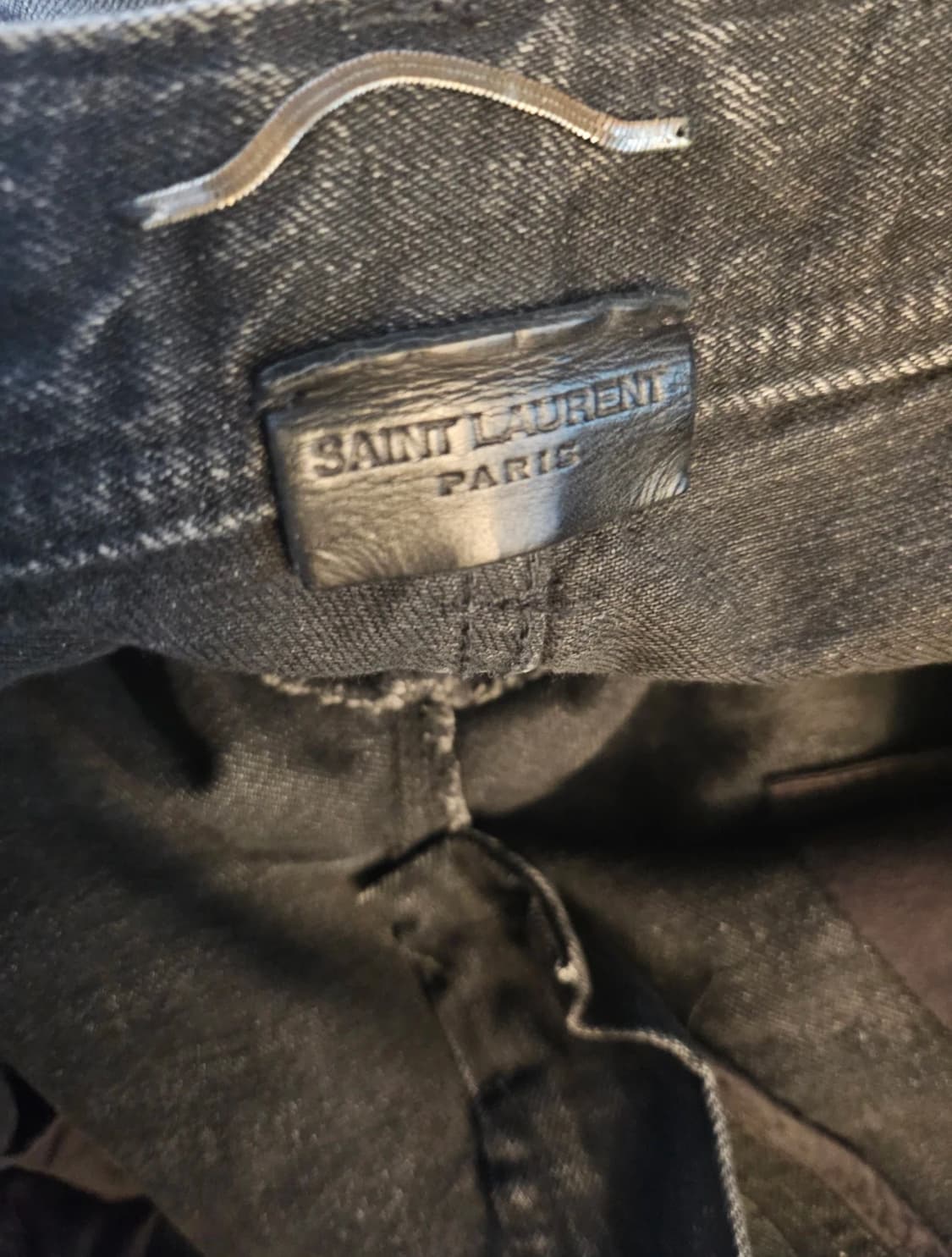 생로랑 블랙 데님 34 상품이미지2