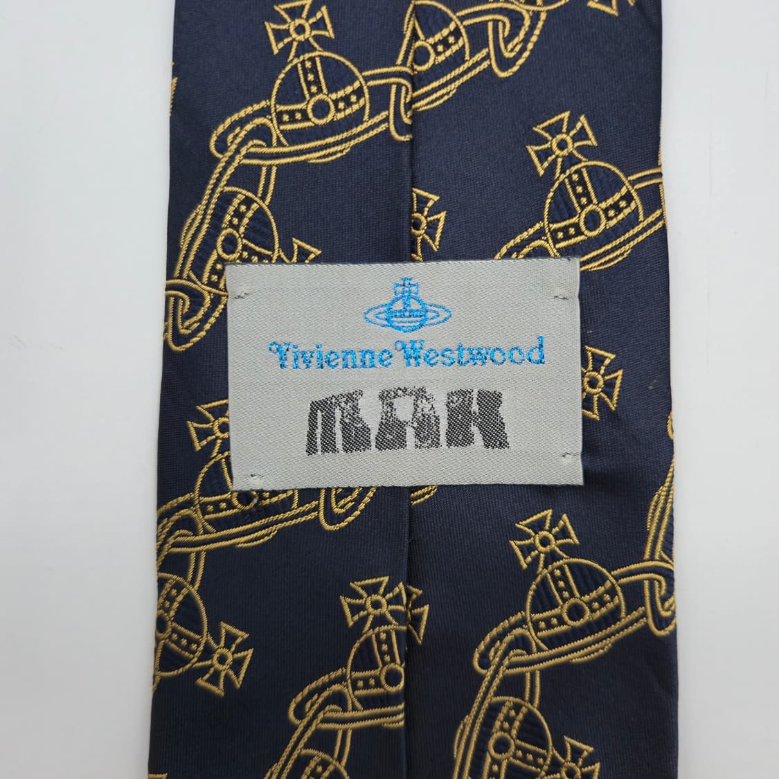 비비안 웨스트우드 실크 넥타이 [BCF10803_0332-08] 상품이미지5