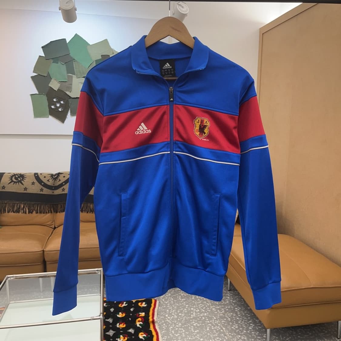 아디다스 재팬 JFA 트랙탑 집업 져지 M C06504 상품이미지3