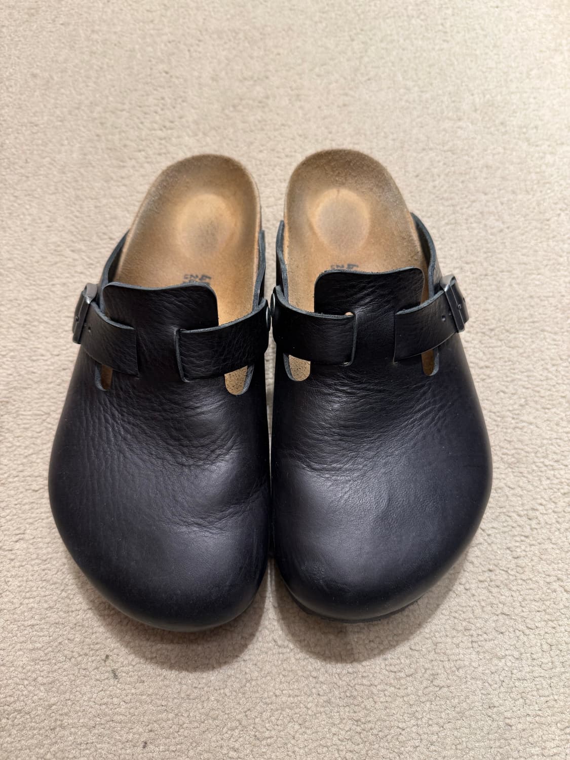 버켄스탁 보스턴 레더 블랙 레귤러 260(40) 상품이미지2