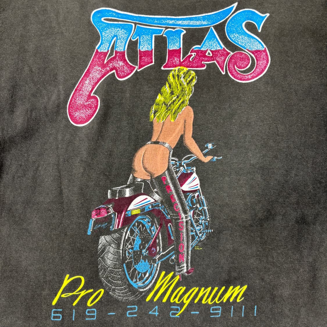 90's Atlas Precision Pro Magnum 티셔츠 상품이미지4