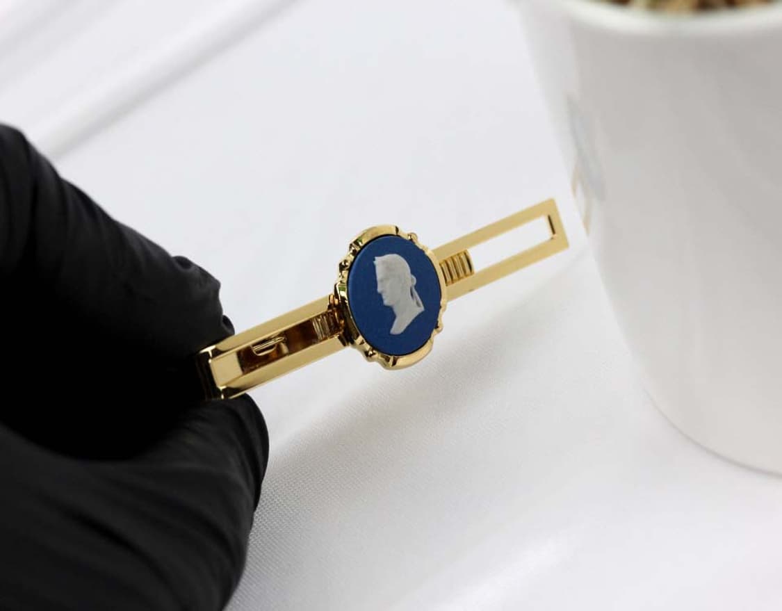 웨지우드 A+등급 5.9cm 남자 명품 넥타이핀 제스퍼 상품이미지5