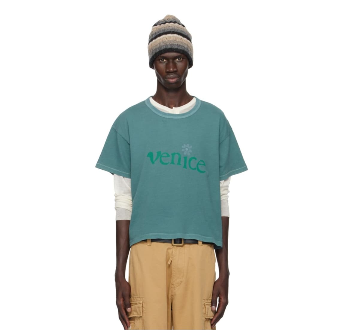 ERL 베니스 티셔츠 그린 상품이미지1
