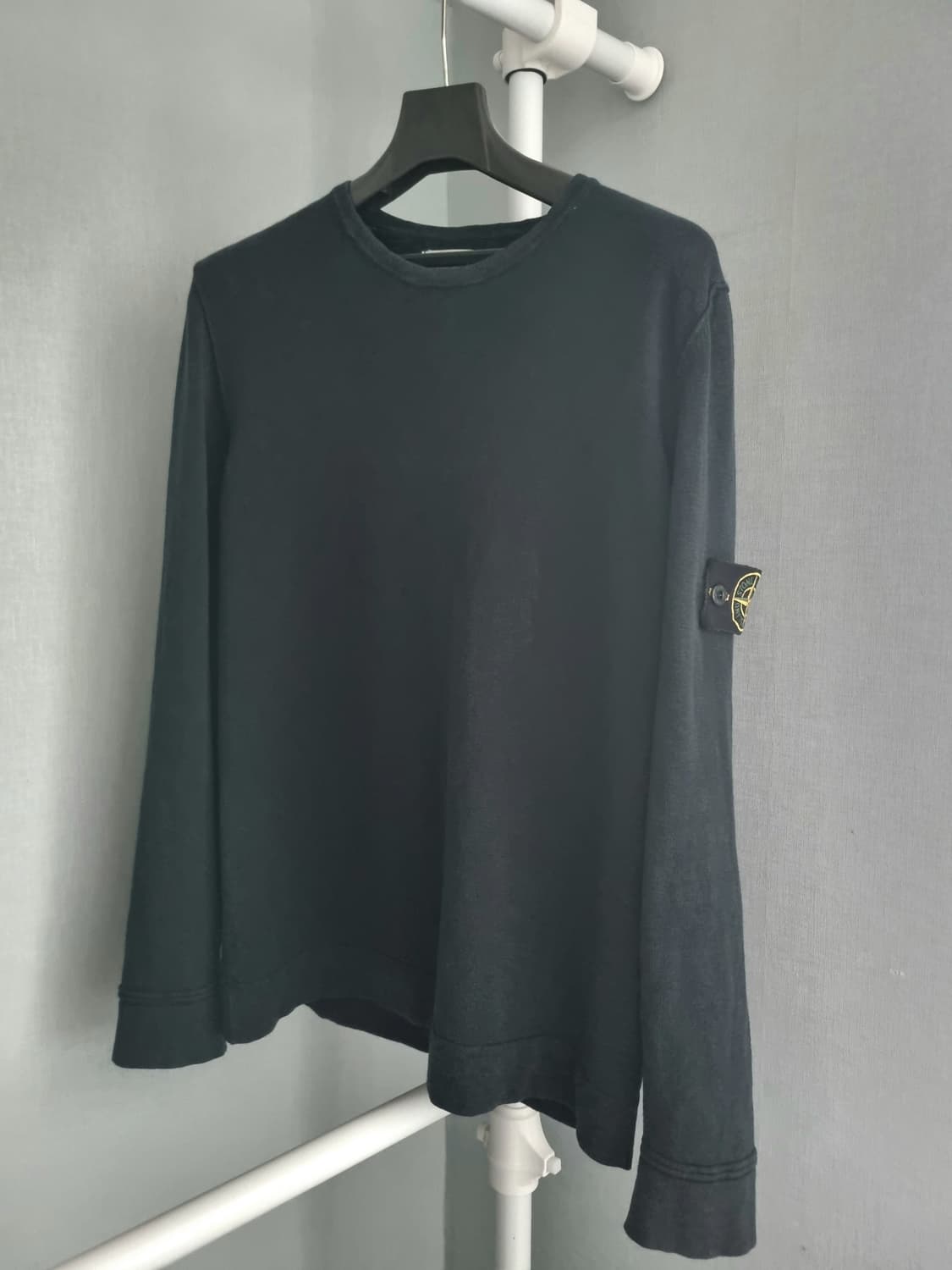 [최종가격] 스톤아일랜드 네이비 블랙 니트 상품이미지1