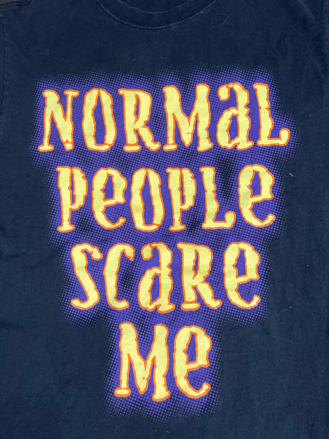 Usa 호러  NORMAL PEOPLE SCARE ME'반팔 상품이미지2