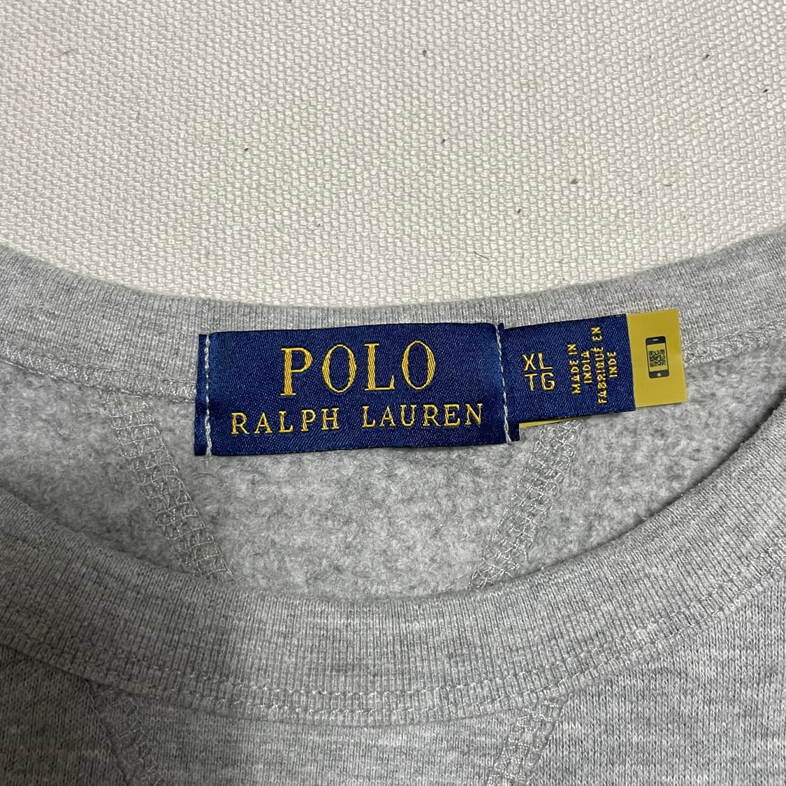 XL 폴로랄프로렌 그레이 맨투맨 상품이미지4