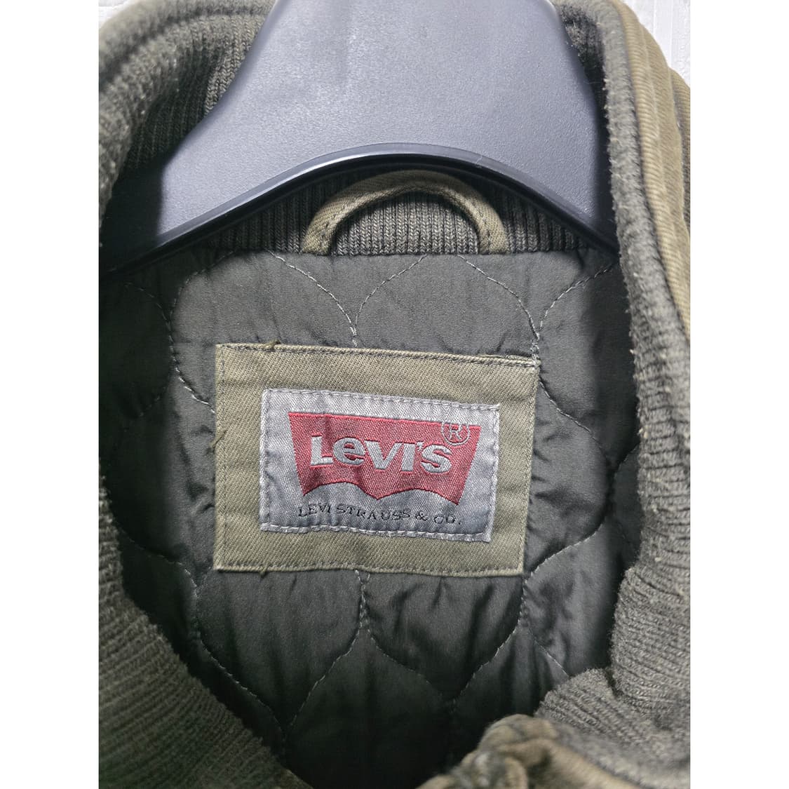 택포) XL리바이스 올리브 사파리 카고 자켓 상품이미지2