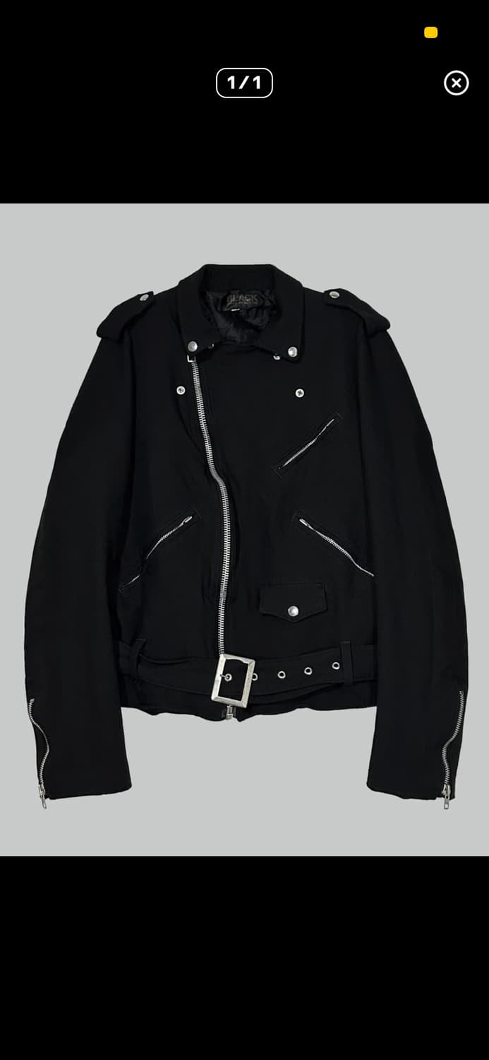 구함))꼼데가르송 라이더자켓 상품이미지1