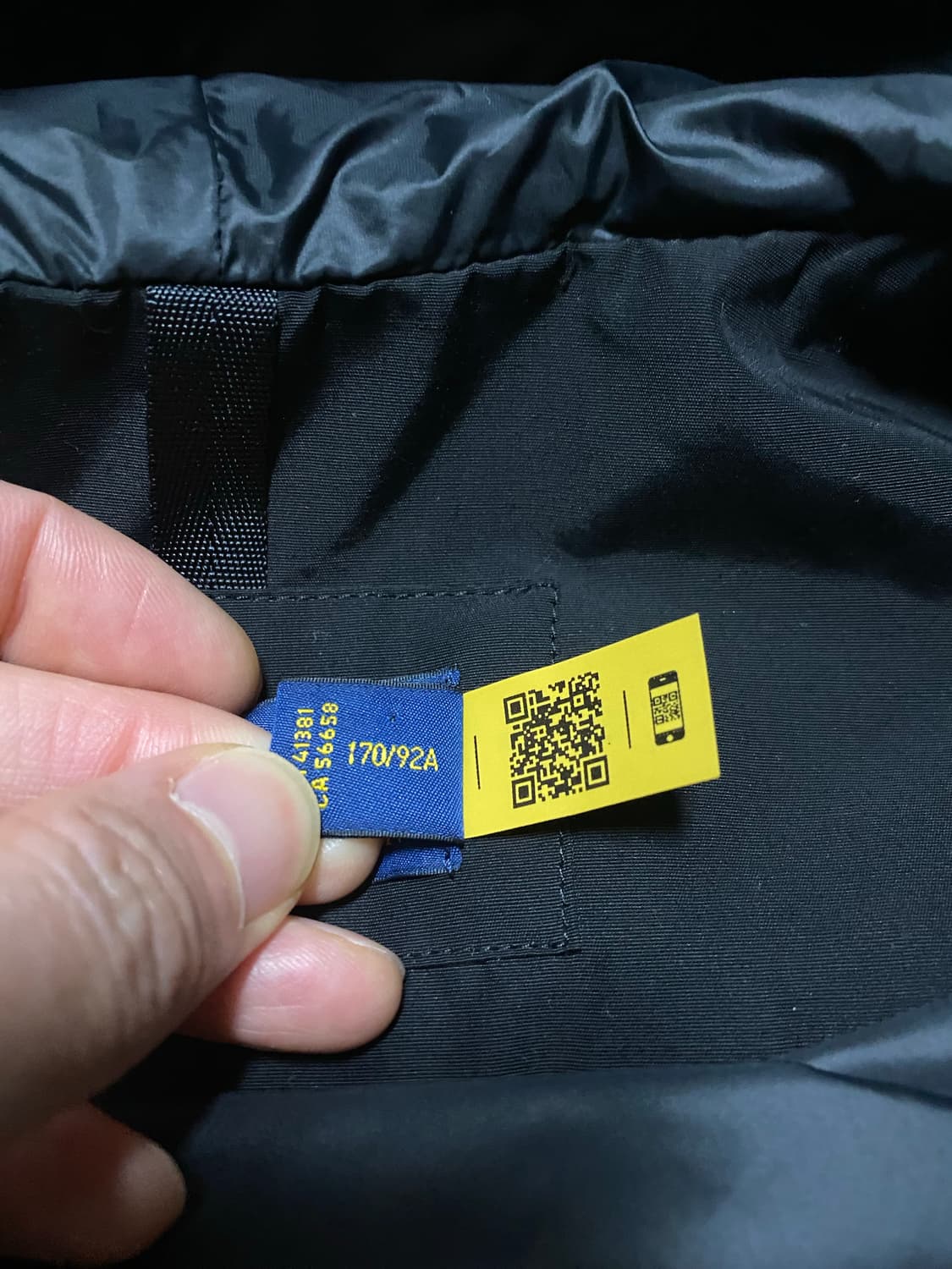 최신형QR택 폴로 바람막이 소프 자켓 정리 상품이미지3